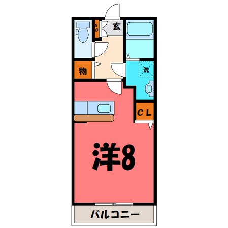 サニーヒル（前橋市上小出町）の物件間取画像